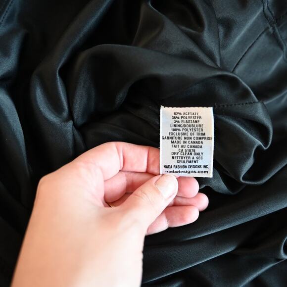 NADA Size 8 Mesh Cutout Velvet Burnout Dress | Size 8 - Picture 9 of 9